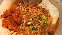 Kalau sedang pusing dan bad mood bisa meracik mie pedas seperti @eltridi_081115. Tambahan telur bikin rasanya mantap.Foto: Istimewa