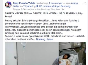 Seblak Picu Radang Usus Buntu? Dokter Kaitkan dengan Kebersihan