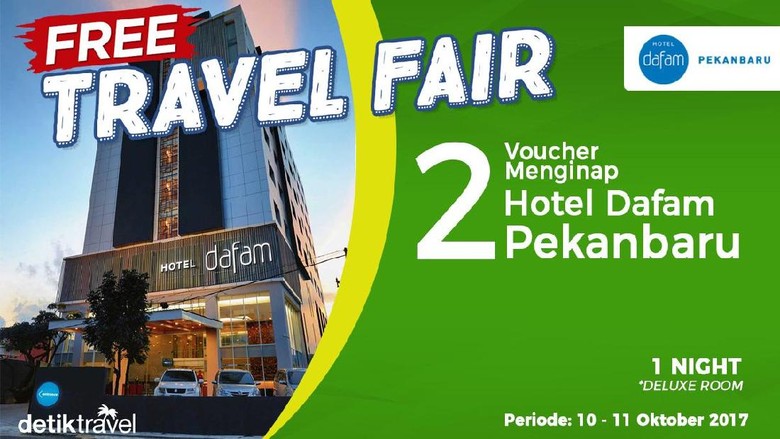 Freetravelfair Voucher Bermalam Di Hotel Dafam Pekanbaru Riau