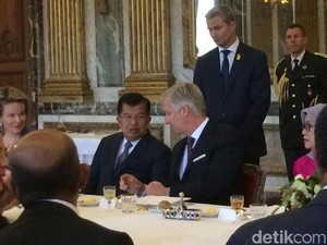Di Depan JK, Raja Belgia Puji Peradaban dan Keanekaragaman Indonesia