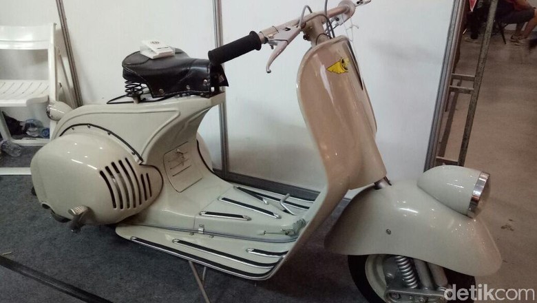 Bikin Vespa Baru Jadi Vespa Tahun 1940-an Bisa Kok