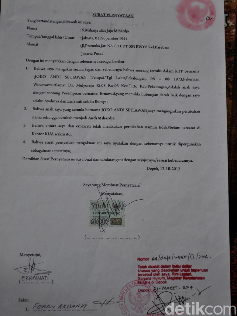 Perjuangan Andi Agar Diakui Sebagai Anak Kandung Jaja Mihardja Perjuangan Andi Agar Diakui Sebagai Anak Kandung Jaja Mihardja