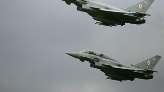 Tegang! Jet Tempur NATO Tembak Jatuh Drone di Latvia