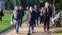 JK menginap di The Hotel Waterloolaan, Brussels