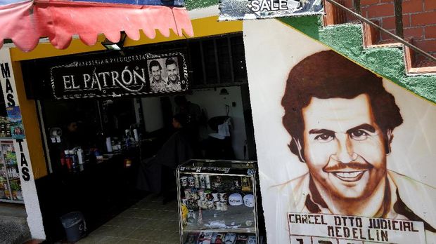 Pablo Escobar dikenang sebagai salah satu legenda sepak bola Kolombia.