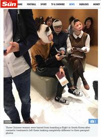 Habis Operasi Plastik, 3 Wanita Ini Ditahan di Bandara Incheon