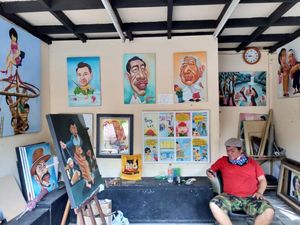 Mengintip Karya Seni di Pasar Seni Ancol