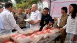 Dua Menteri Jokowi Cek Beras ke Pasar Induk Cipinang