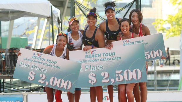 Dhita Juliana/Putu Dini Jasita Utami runner-up Kejuaraan Asia Pasifik Voli Pantai di Jepang 