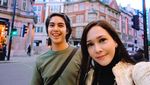 Keseruan Maia Estianty dan El Rumi saat di London