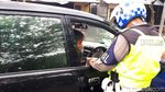 Razia Transportasi Online di Bandung