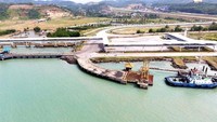 Jalan tol Bakauheni-Terbanggi Besar yang siap diresmikan adalah Paket 1 dan Paket 2 yang menyambungkan Pelabuhan Bakauheni hingga Lematang. (Hutama Karya).