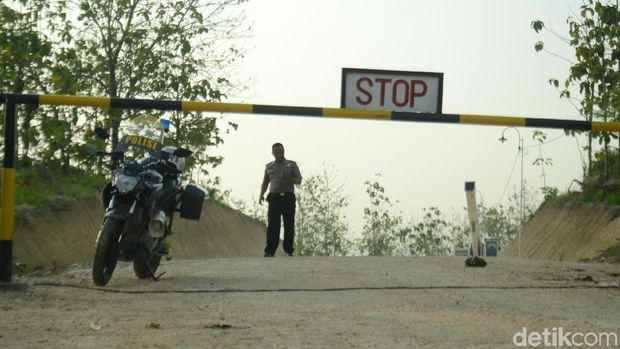 Lokasi tewasnya 3 personel Brimob di Blora