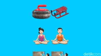 Emoji aktivitas. Foto: Adi Fida Rahman/detikINET