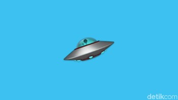 Emoji UFO. Foto: Adi Fida Rahman/detikINET
