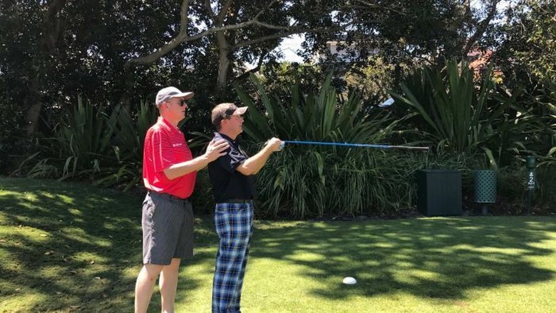 Kejuaraan Golf Tunanetra Berlangsung di Sydney Kejuaraan Golf Tunanetra Berlangsung di Sydney