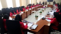 Tanpa canggung para remaja ini menyampaikan rekomendasinya kepada Menteri PPPA.