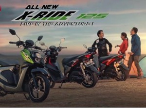 Ekspresikan Kebebasan Bersama All New X-Ride 125