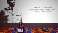 Pada musyawarah nasional SP BNI 2017 mengelar talkshow Inspiring Leader 2017 dengan mengambil tema Suara Pemoeda, Future Leaders To The Nation Leadership Challenges dalam rangka 89 tahun peringatan hari sumpah pemuda. (dok. BNI)