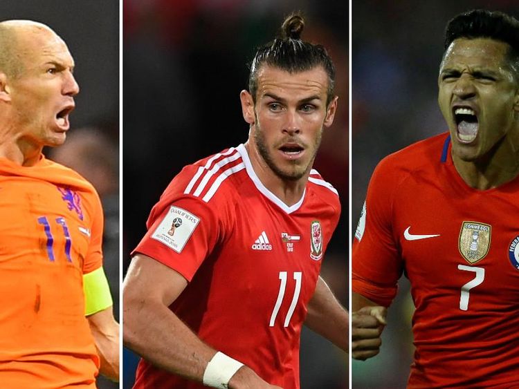 Starting XI Pemain Top yang Absen di Piala Dunia 2018
