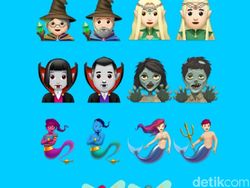 Ada Drakula & UFO di Deretan Emoji Baru iOS 11.1