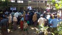 Kaum Muslimin Rohingya di Rakhine terbagi menjadi beberapa titik dengan sebagian tinggal di perkampungan yang telah menjadi tempat tinggal mereka sejak dulu. 