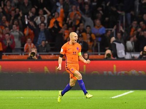 Karier Robben di Timnas Belanda dalam Angka