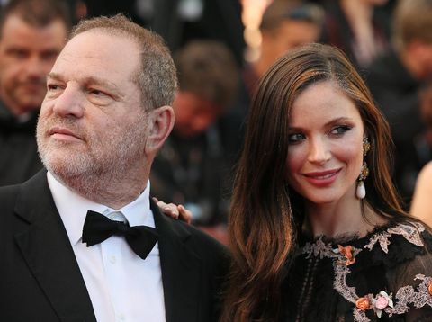 Harvey Weinstein dan istrinya, desainer Georgina Chapman.