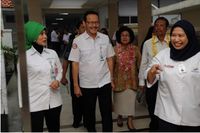 Kunjungan Dirut BPJS Kesehatan dan Ketua KKI ke Rumah Sakit Pelni, Senin (9/10/2017) / Foto: BPJS Kesehatan