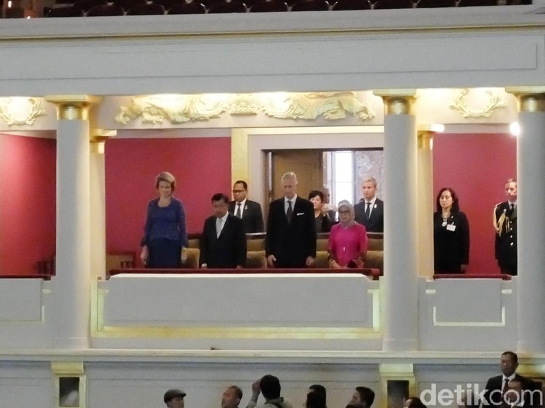 JK, Megawati dan Raja Belgia Hadiri Pembukaan Europalia di Brussel JK, Megawati dan Raja Belgia Hadiri Pembukaan Europalia di Brussel