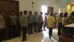 Ketatnya Pengawalan Brimob di Rapat Golkar yang Dipimpin Novanto