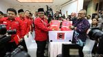 Hasto Daftarkan PDIP Jadi Peserta Pemilu 2019