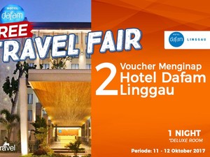 #FreeTravelFair : Voucher Bermalam di Hotel Dafam Linggau