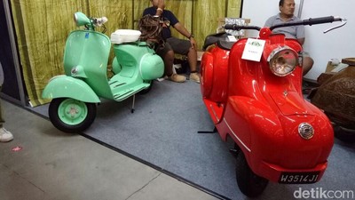 Replika Vespa Jadul, Dibuat dari Vespa Terkini