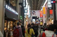 Shinsaibashi (Wahyu Setyo/detikcom)