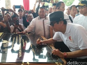 Menkum Targetkan Pembangunan Lapas Ciangir Selesai 2 Tahun
