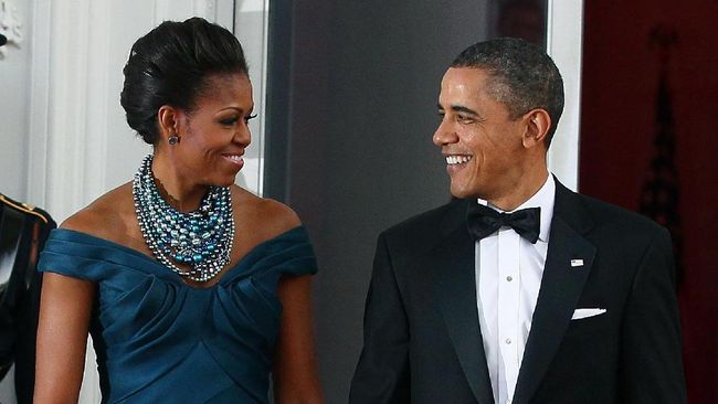 Foto Throwback Plus Ucapan Manis Barack Obama Saat Istri Ultah