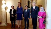 Europalia Arts Festival Indonesia dibuka oleh Raja Belgia Phillippe Leopold Louis Marie dan Ratu Mathilde serta dihadiri Wapres RI Jusuf Kalla pada Selasa (10/10/2017) di Bozar, Brussels, Belgia.