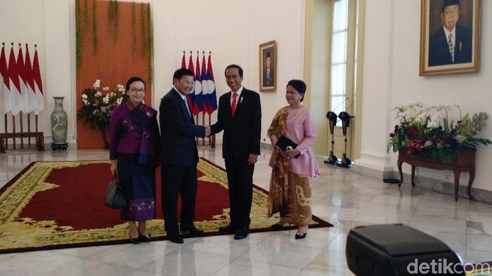 Jokowi Diundang Presiden Bounnhang Kunjungan Resmi ke Laos