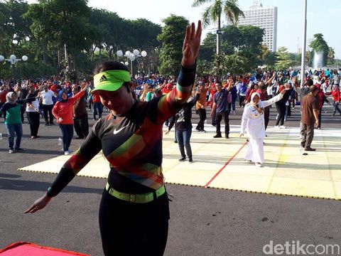 Risma bergoyang peringati HUT Jatim/
