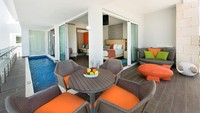 Terinspirasi dari film kartunnya, penginapan tersebut juga diberi nama The Pineapple yang berarti nanas. Dari segi dekor, penginapan yang memiliki luas sekitar 213 meter persegi tersebut juga didesain sedemikian rupa (Nickelodeon Hotels & Resorts Punta Cana/Facebook)