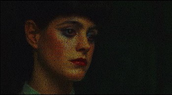 Sekarang giliran Mary Sean Young saat di film Blade Runner memerankan tokoh bernama Rachel dibuatkan tipografinya. Bored Panda/Robotic Ewe.