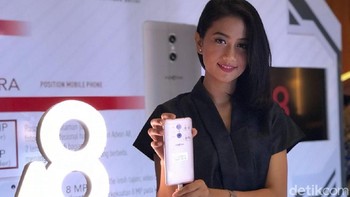 Dengan adanya dual kamera, Advan A8 bisa membuat foto bokeh layaknya DSLR. Foto: detikINET/Adi Fida Rahman