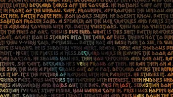 Ini dia detail dari fotonya,Tipografi yang membentuk mata bulatnya  Mary Sean Young. Bored Panda/Robotic Ewe.