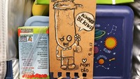 Si kecil juga diingatkan untuk selalu berbuat baik.