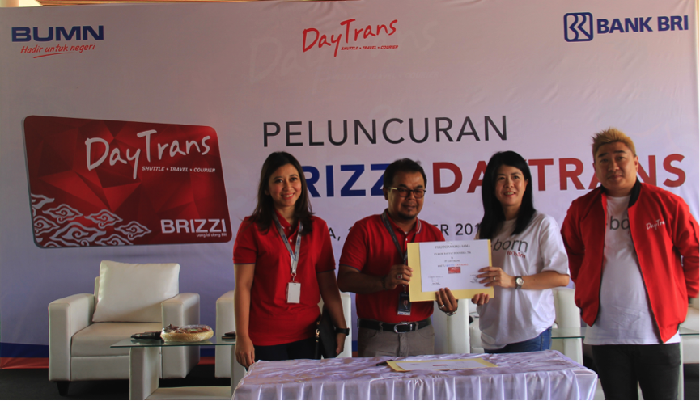 Gandeng DayTrans, BRI Luncurkan BRIZZI Co-Branding Edisi Khusus