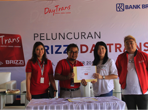 Gandeng DayTrans, BRI Luncurkan BRIZZI Co-Branding Edisi Khusus