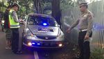 Puluhan Mobil Terjaring Razia Rotator di Jakarta
