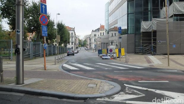 Trotoar di Brussel