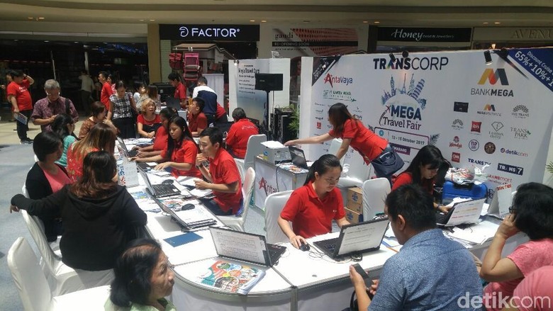 Foto: Mega Travel Fair Semarang (Angling/detikTravel) Foto: Mega Travel Fair Semarang (Angling/detikTravel)